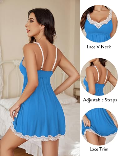 Image of Avidlove Women Sexy Sleepwear Lace Chemise Nightgown Full Slip Babydoll Sleepwear