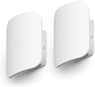 Amazon eero Outdoor 7 dual-band mesh wifi system (newest model) - Weatherproof rating of IP66, Coverage up to 30,000 sq. ft. outdoors, 2-pack, Includes two 30W PoE+ adapters