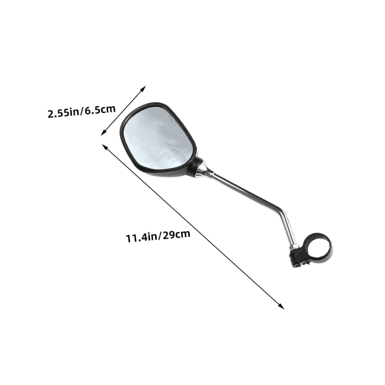 Toddmomy 2 Paia Specchietti Retrovisori per Bicicletta ed Elettrica Angolo Vista Posteriore Antiurto e Resistente Intemperie Facili Installare per Sicurezza su Strade Urbane e