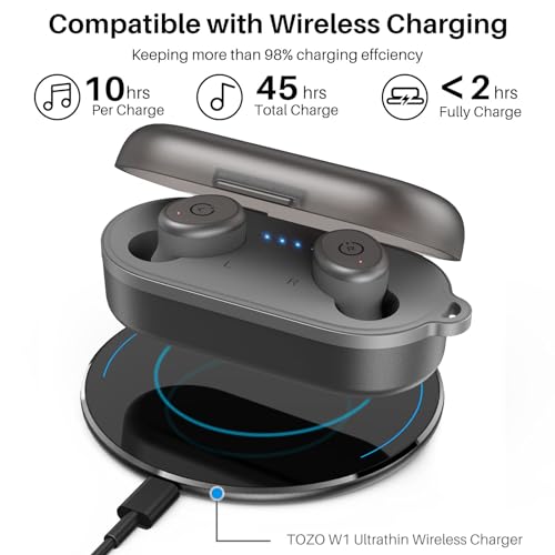 image for TOZO T10 (Classic Edition) Bluetooth 5.3 Wireless Earbuds with Wireles