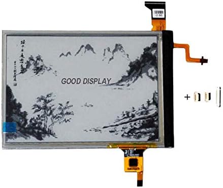 GooDisplay E-Paper Screen Eink Display Electronic Paper Display Panel with Touch Screen and Front Light 6.0 Inch 800x600 Resolution