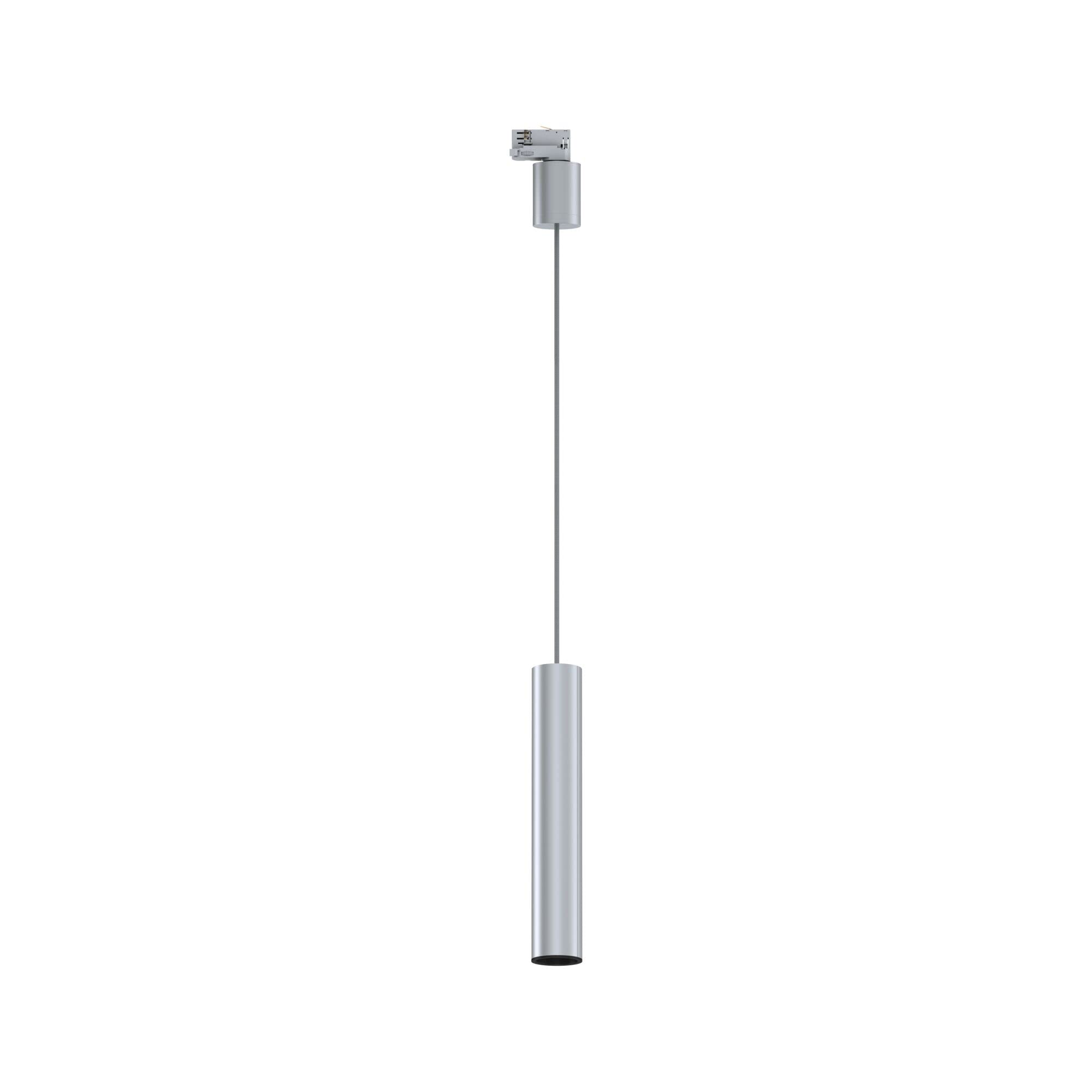 Paulmann 95397 Schienensystem ProRail3 Pendel Artemons max. 10 W Silber Schiene Metall, Kunststoff Beleuchtungssystem GU10