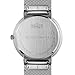 Braun Mens 3-Hand with Date Analogue Quartz Watch, White Dial and Steel Milanese Mesh Strap, 40mm Stainless Steel Case, Model BN0032WHSLMHG.