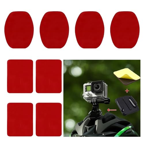 Luxiremi 8 Pcs Dash Cam Sticky Pads for Nextbase,3M Sticky Pads Double Sided,Double Sided Adhesive Mount,Sticky Pads for Nextbase Adhesive Mount Sticky Pads for GoPro Hero Action Camera Car Dashcam.