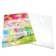 HIGH-QUALITY PRINT: Enjoy A4 paper designed for superior results with both inkjet printers and laser printers. Our vinyl sticker paper is ideal for high-resolution, waterproof printing, ensuring clear and vibrant prints every time. Ideal for creating...