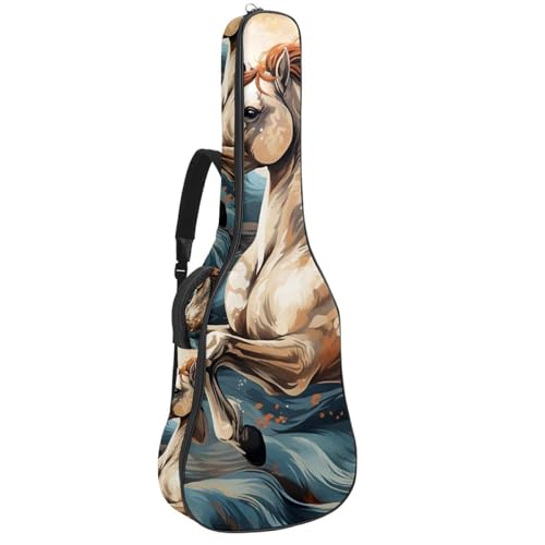 Housse guitare acoustique imperméable contre humidité étui 42.9 in