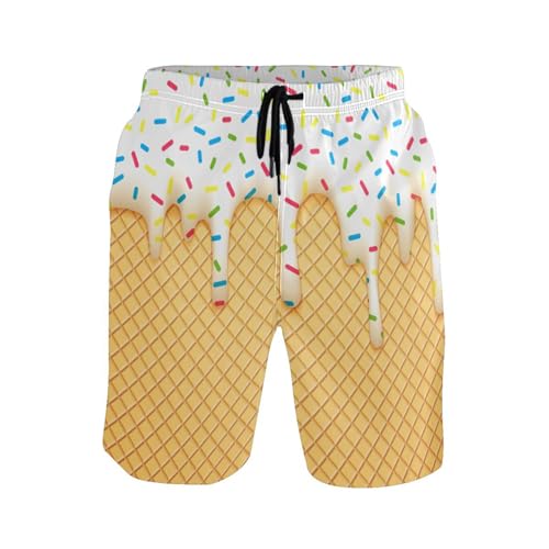 Men's Swim Trunks Board Shorts Quick Dry Swimsuit Swimwear Holiday Party Bathing Suit