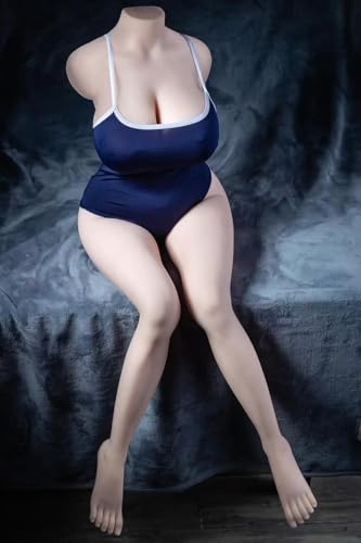 8LB Realistic Sex Doll with Leg Lifelike TPE Small Torso Real Solid Doll for Sex with Pocket Pussy Vaginal and Anal Male Adult Sex Love Doll Sex Toy for Men Male Masturbator with Boobs Breast Butt Ass