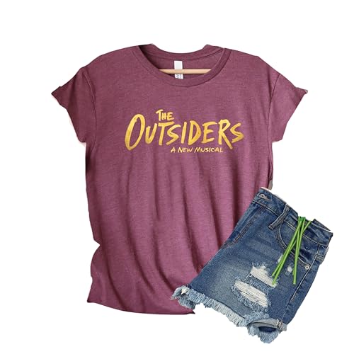 The Outsiders Musical Broadway Shirt, The Outsiders Sweatshirt,Outsiders Hoodie,Broadway Theatre, Musicals T-Shirt,Musical Gifts Yellow3