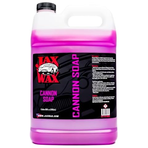 Jax Wax Cannon Soap, Advanced Vehicle Washing Formula- Gallon Cover