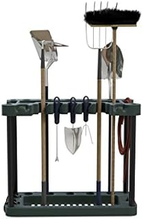 Garden Tool Organizer - Utility Rack, Holds Yard Tools - Garage Organizers and Storage Home Essentials by Stalwart - 40 Yard Tools