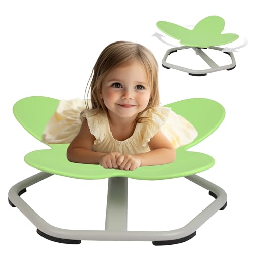 Spinning Chair for Autistic Kids, Sensory Spinning Chair Non-Slip Base Suitable for Kids Aged 3+ to Training Physical Coordination