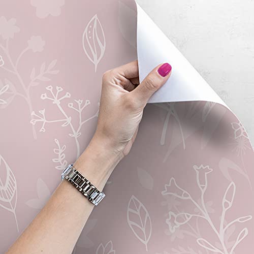 Fotomurale autoadhesivo para tapar imperfecciones de pared con diseño floral Magic-Stick 4
