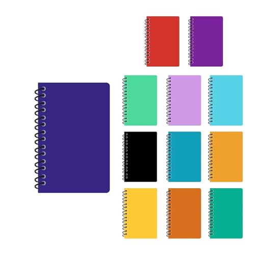 Bloc-notes poche 3x5 pouces ligné lot de 12 petits carnets Steno 50 feuilles pour bureau