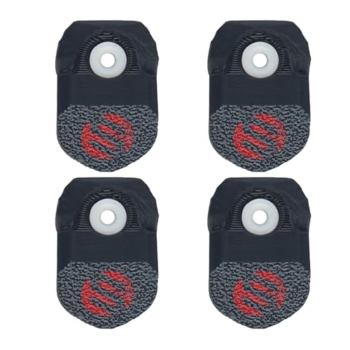 3D Printer Accessories for Bambu Lab AMS & AMS Lite Ceramic Inlet Protectors - High-Hardness Snap-in Feeder Rings Kit (4Pcs) for A1/A1/P1/X1, Prevent Wear & Jamming, Tool-Free Install (X1/P1)