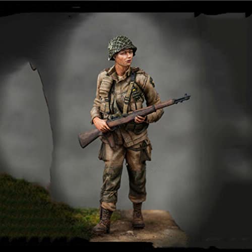 Figura modelo sin ensamblar 1/24 Modern Man Officer Resin miniatura 3
