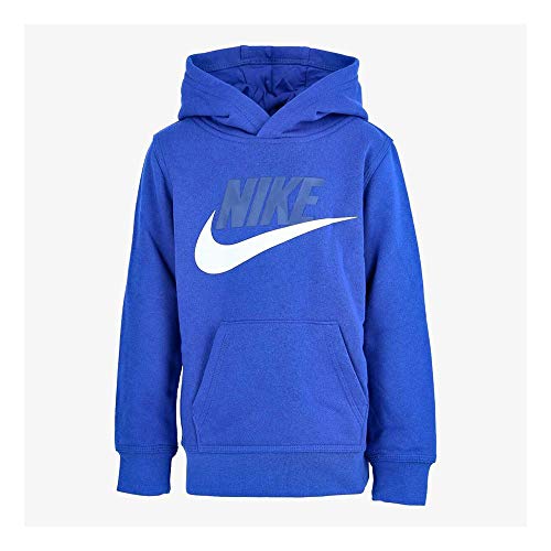 Nike Boys' Toddler/Little Kids Game Royal Solid Color Pullover Hoodie with Kangaroo Pocket