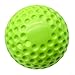 9 Inch and 12 Inch Dimpled PU Baseball and Softball for Pitching Machine and Batting Practice, for Durable Training Ball with Visible Trajectory in Yellow, White, or(Fluorescent Green)(12 inch)