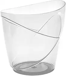 Champanheira Balde de Gelo em Acrílico 7L - Super Resistente para Festas, Bares e Eventos - Presente Criativo - Capacidade 02 Espumantes ou 06 Long Neck Cerveja