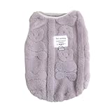 [lalarimi]【ペットベスト】秋冬用 犬猫兼用 防寒フベスト リード接続可能 マカロンカラー6色展開 脱着簡単デザイン XS-XXLサイズ 対応