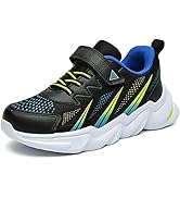 RomenSi Boys Girls Running Shoes Kids Athletic Tennis Breathable Lightweight Walking Sneakers for...
