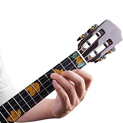 SheIRin Concert ukulélé 26"Tous Les ukulélé en Acacia Massif pour Adultes débutants Enfants avec étui accordeur Sangle Cordes Capo Choix Tissu polonais – Image 4