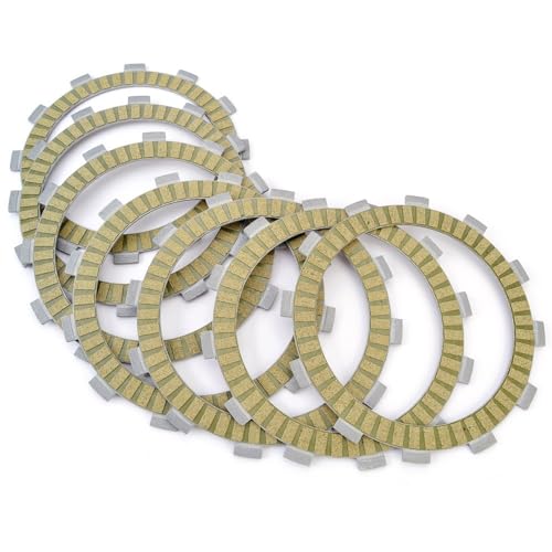 Kit 7 disques friction d'embrayage acier pour moto YZF R1 et XS650 - 6