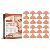 Sun Protection Nose Patch UV Protection Nose Cover for Men Women Sports Tanning Outdoor Sun Protection Nose Patch Sunblock Guard Nose Cover UV Stickers for Sunscreen Golf Nose Bandage