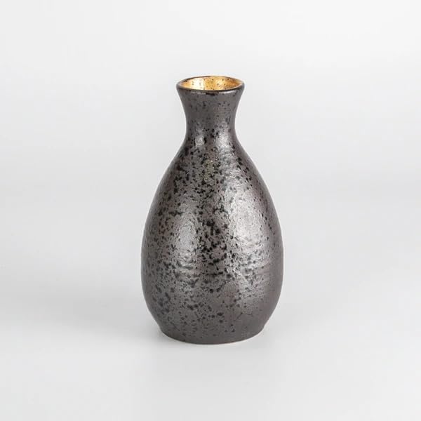 Japanese Sake Set, Mino Ware Tokkuri and 2 Guinomi Cups, Ceramic Sake Gift Set, Made in Japan | Mino Ware Craftsmanship