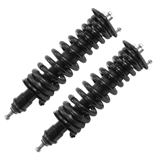 Detroit Axle - 2 Rear Struts for Mercedes-Benz ML320 ML350 ML430 ML500, Struts with Coil Spring Assembly Replacement Quick Complete Struts Suspension