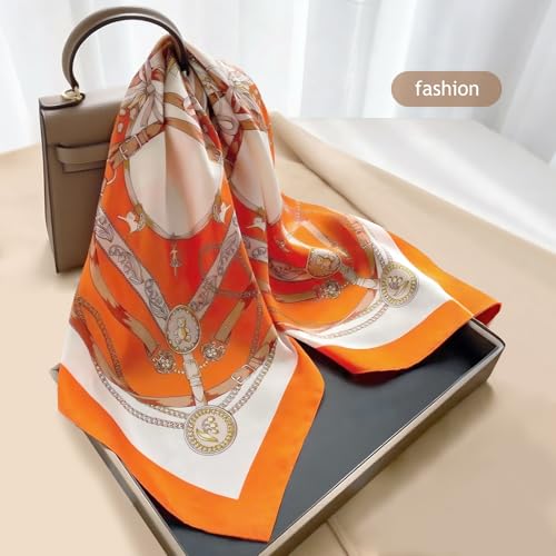 Women's Headscarves, Such As Silk Scarves, Women's Bandages,27.5 * 27.5 Inches2