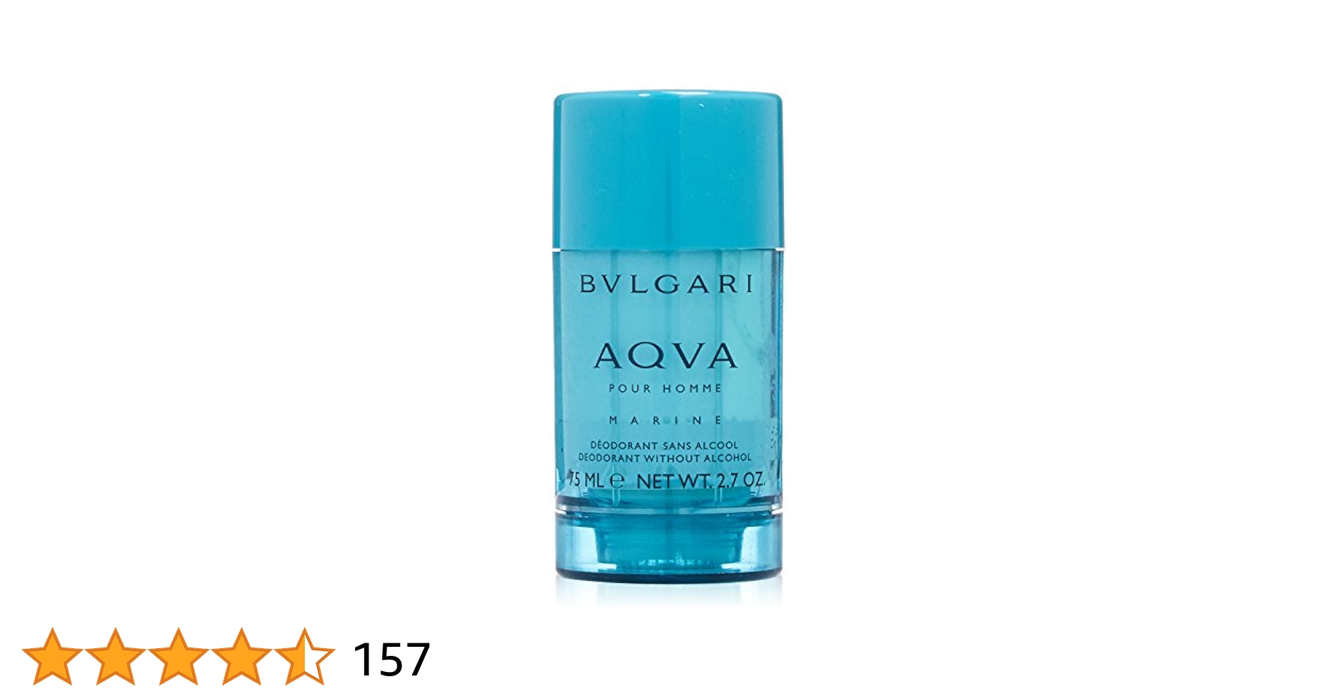 BVLGARI AQVA POUR HOMME デオドラントスティック 75ml アクア プールオム デォドラントスティック 75ml/2.7oz(ブルガリ