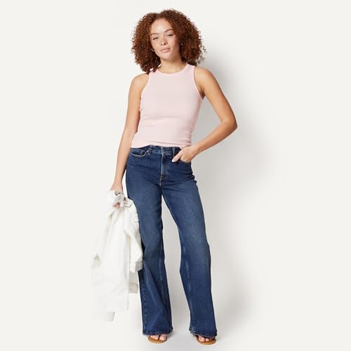 Image of Amazon Essentials Women's Slim-Fit Ribbed Tank Top
