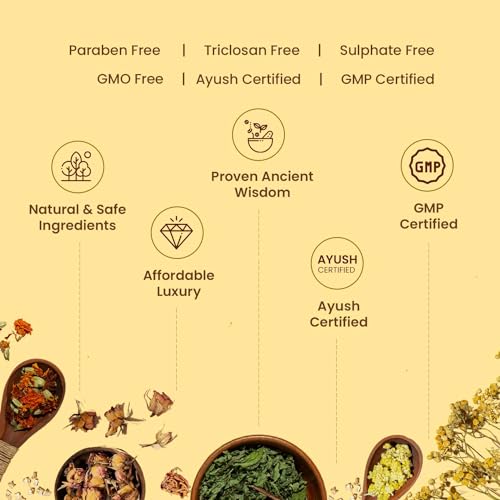Image of Mellow Herbals Ayurvedic Vanilla Lip Cure | Cracked, Dry & Chapped Lips Care with Almond Oil & Jasad Bhasma | Deep Moisturization & Nourishment Lip Balm for Men & Women | 12g
