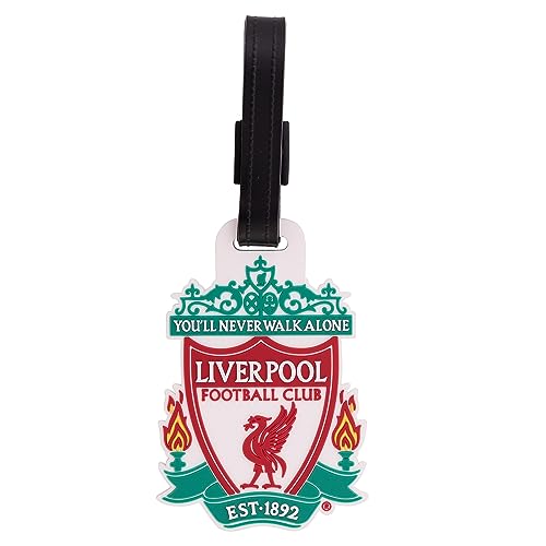 Desert Cactus Liverpool FC Luggage Tag Football Soccer Durable PVC Travel ID Label for Bags and Backpacks (Style A)