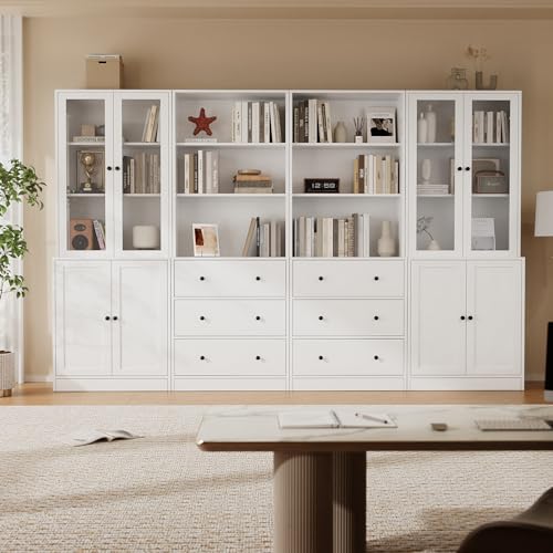 TUSY 71' H Bookcase with Storage