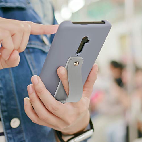 Image of Weewooday 6 Pieces Phone Grip Holder Cell Phone Grip Strap Telescopic Finger Strap Stand Universal Finger Kickstand for Most Smartphones(Charming Colors,Classic)
