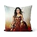 poduszki dekoracyjne Wonder Woman poduszki nadruki bawełna len poduszka na kanapę poduszki luksusowe dekoracje 40 x 40 cm