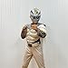 Zenith Ranger Costume for Kids, Official Muscle Padded Power Rangers Cosmic Fury Costume with Mask, Child Size (4-6)