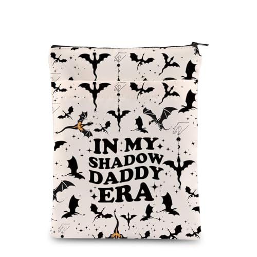 PLITI Fourth Wing Gift Dragon Rider Gift Fantasy Reader Gift in My Shadow Daddy Era Book Sleeve for Book Lover (Shadow Daddy Era BSU)
