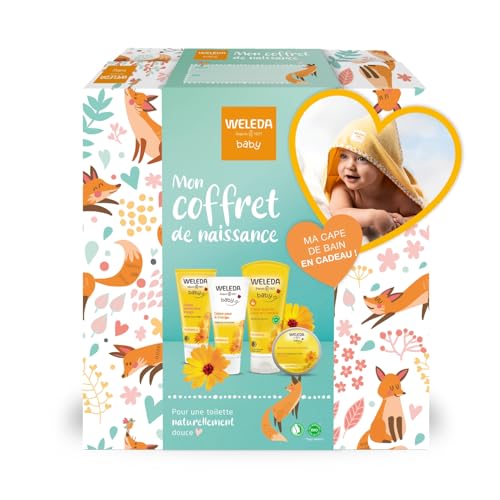 WELEDA - Coffret Cadeau Naissance - Soin Douceur Bébé -...