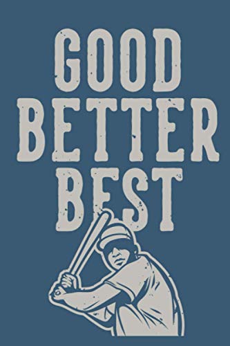 Good Better Best: Baseball Journal image 2