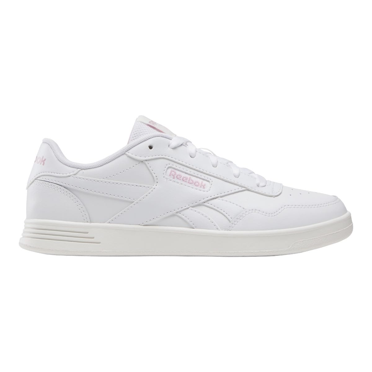Reebok Women's Court Advance Trainers, FTWRWHITE/FTWRWHITE/DustyRose, 35 EU, Ftwrwhite Ftwrwhite DustyRose, 2/2.5 UK