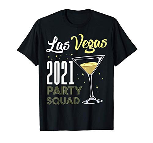 Las Vegas 2021 Party Squad Nevada Gambling Poker USA Casino T-Shirt