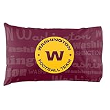 Northwest NFL Printed 20x30 Pillowcase Set of 2, Washington Football Team