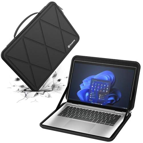 Image of Smatree M35T Hard Protective 13 inch Laptop Case for Lenovo /HP /DELL /Apple | Compatible for Lenovo ThinkPad X13, HP Elite x360 /EliteBook, DELL Pro 13 Plus, Apple MacBook Air 2026 /2025 /2024,Case(X8032T)