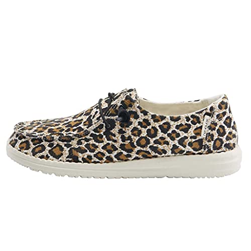 Image of HEYDUDE Women's Wendy Jungle Loafer Cheetah