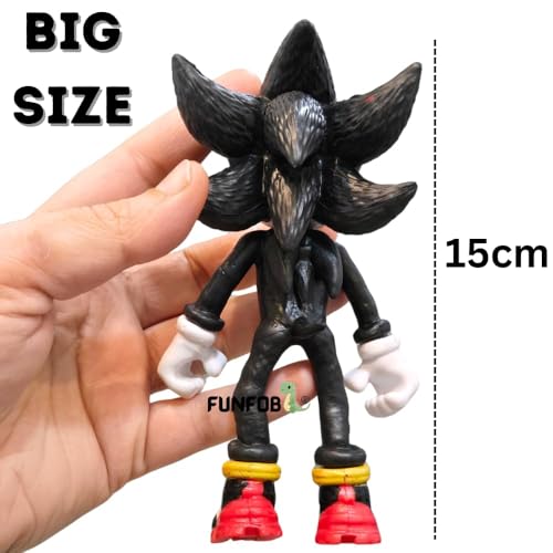 Image of FUNFOB Action Figure Height -15cm Collectible for Anime Fans PVC Multicolour | Su-nic Black