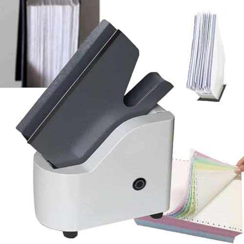 Organizador Comercial De Papel, Clasificador De Escritorio De 18 000 RPM con Función Antiestática, Clasificación Rápida En 3 Segundos, Compatible con Tamaños A4/A5/A6, para Oficinas Y Bancos