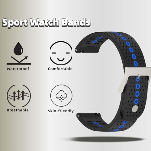 Correa deportiva de silicona impermeable para Suunto Run miniatura 4